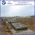 China Manufacturer weld gabion box stone filled welded wire mesh panel